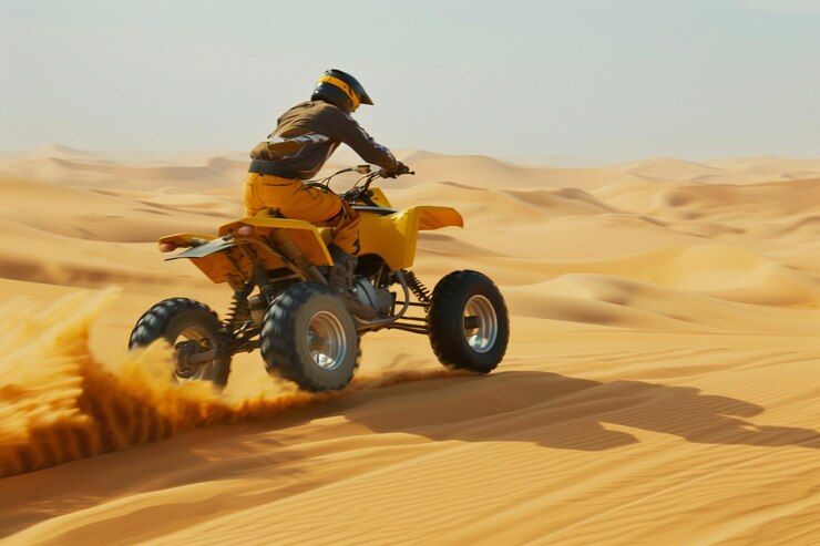 Quad Bike Desert Desert Safari Dubai